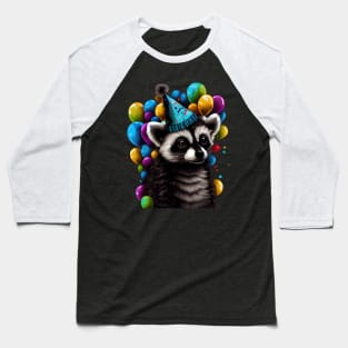 Rocco the Party Animal Baseball T-Shirt